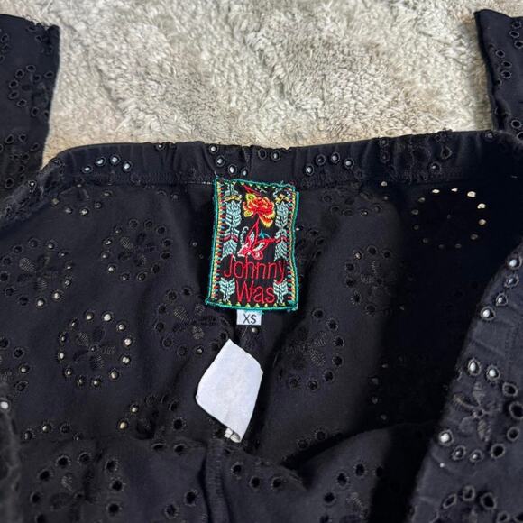 Johnny Was Eyelet Pants - Picture 6 of 6